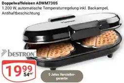 Globus BESTRON Doppelwaffeleisen ADWM730S Angebot