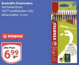 Globus STABILO Buntstifte Greencolors Angebot