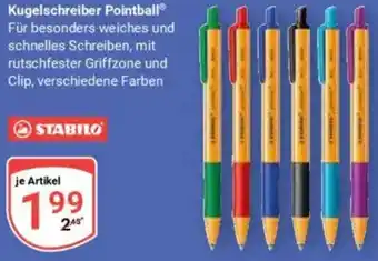 Globus STABILO Kugelschreiber Pointball Angebot