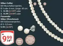 Globus Silber-Collier Angebot