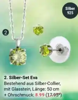 Globus Lea LOREN Silber-Set Eva Angebot