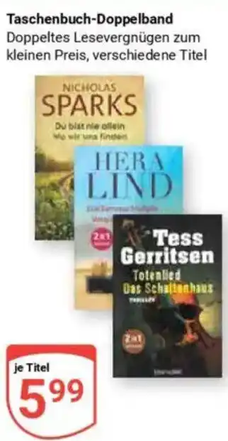 Globus Taschenbuch-Doppelband Angebot