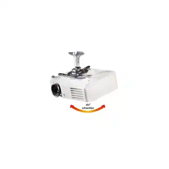 Netto Marken-Discount VCM Beamer Projektor pulverbeschichteter Stahl Belastbarkeit bis 11 kg Deckenhalterung - DHP7 Angebot