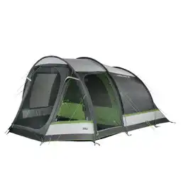 Netto Marken-Discount HIGH PEAK Tunnelzelt Meran 5.0 Personen Camping Familien Zelt 2 Kabinen Vorraum Angebot