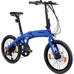 Netto Marken-Discount Tretwerk Akimbo E Bike 20 Zoll Klapprad Elektrofahrrad 360Wh 155 - 190 cm blau Angebot
