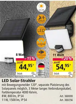 Holz Possling LED Solar-Strahler Angebot