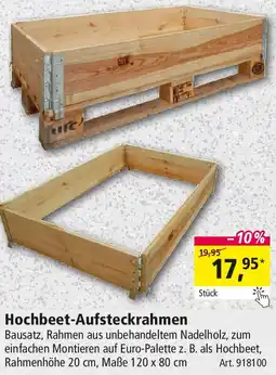 Holz Possling Hochbeet-Aufsteckrahmen Angebot