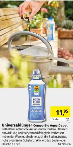 Holz Possling COMPO Universaldünger Compo Bio Aqua Depot Angebot