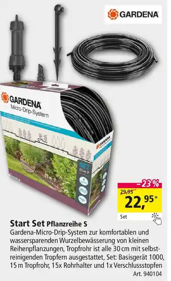 Holz Possling GARDENA Start Set Pflanzreihe S Angebot