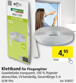 Holz Possling Klettband für Fliegengitter Angebot
