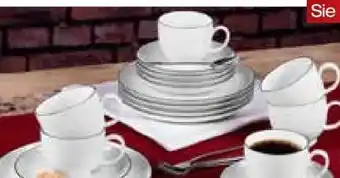 Möbel Inhofer Seltmann Weiden Kaffeeservice Lido Black Line 18-tlg Angebot