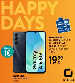 aetka SAMSUNG Galaxy A16 5G Angebot