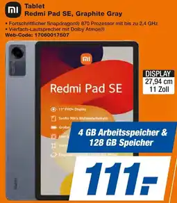 Expert Redmi Tablet Pad SE, Graphite Gray Angebot