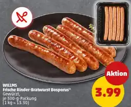 PENNY WILLMS Frische Rinder-Bratwurst Bosporus Angebot