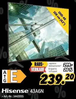MEDIMAX Hisense 43A6N Angebot