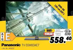 MEDIMAX Panasonic TV-55W83AE7 Angebot