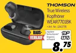 MEDIMAX THOMSON True Wireless Kopfhörer WEAR7701BK Angebot
