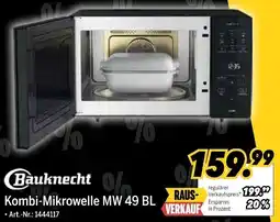 MEDIMAX Bauknecht Kombi-Mikrowelle MW 49 BL Angebot