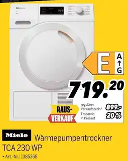 MEDIMAX Miele Wärmepumpentrockner TCA 230 WP Angebot