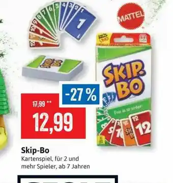 Stolz Skip-bo Angebot