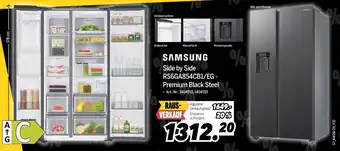 MEDIMAX SAMSUNG Side by Side RS6GA854CB1/EG Premium Black Steel Angebot