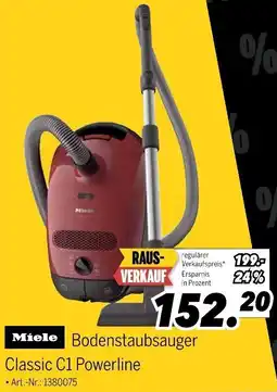 MEDIMAX Miele Bodenstaubsauger Classic C1 Powerline Angebot