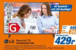 Expert Lg nanocell tv 55nano82t6b Angebot