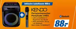 Expert Kendo partylautsprecher partycube 24ex Angebot