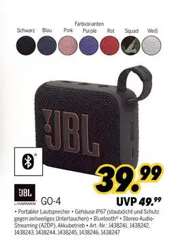 MEDIMAX Jbl go-4 Angebot