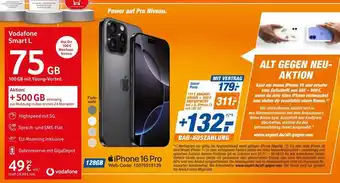 Expert Vodafone smartphone iphone 16 pro Angebot