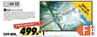 MEDIMAX Lg 50qned82a6b fern Angebot