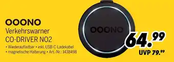 MEDIMAX Ooono verkehrswarner co-driver no2 Angebot