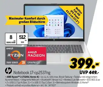 MEDIMAX Hp notebook 17-cp2537ng Angebot