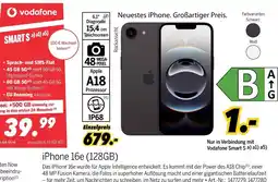 MEDIMAX Apple iphone 16e Angebot