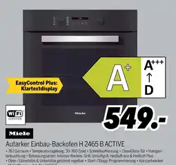 MEDIMAX Miele autarker einbau-backofen h 2465 b active Angebot