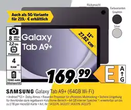 MEDIMAX Samsung galaxy tab a9+ Angebot