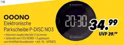 MEDIMAX Ooono elektronische parkscheibe p-disc no3 Angebot
