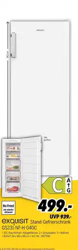 MEDIMAX Exquisit stand-gefrierschrank Angebot