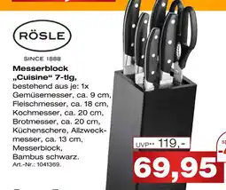 Möbel Inhofer Rösle messerblock „cuisine“ Angebot