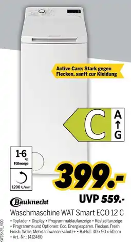 MEDIMAX Bauknecht waschmaschine wat smart eco 12 c Angebot