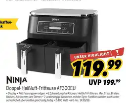 MEDIMAX Ninja doppel-heißluft-fritteuse af300eu Angebot
