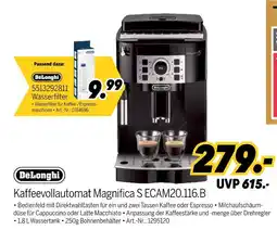 MEDIMAX Delonghi kaffeevollautomat magnifica s ecam20.116.b Angebot