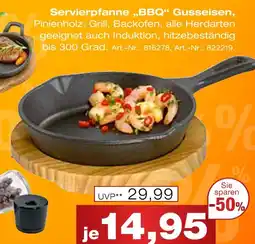 Möbel Inhofer Küchenprofi servierpfanne bbq gusseisen Angebot