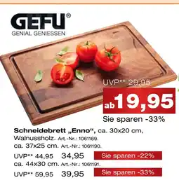 Möbel Inhofer Gefu schneidebrett „enno“ Angebot