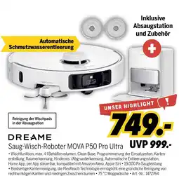 MEDIMAX Dreame saug-wisch-roboter mova p50 pro ultra Angebot