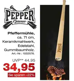 Möbel Inhofer Pepper game pfeffermühle Angebot