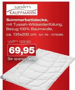 Möbel Inhofer Sanders kauffmann sommerbettdecke Angebot