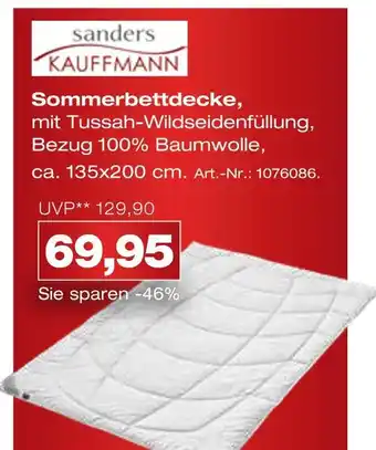 Möbel Inhofer Sanders kauffmann sommerbettdecke Angebot