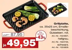 Möbel Inhofer Grillplatte Angebot