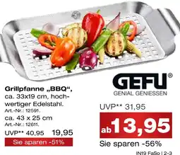 Möbel Inhofer Gefu grillpfanne „bbq“ Angebot